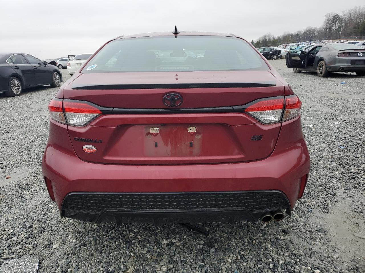 2022 TOYOTA COROLLA SE VIN:5YFS4MCE6NP110575