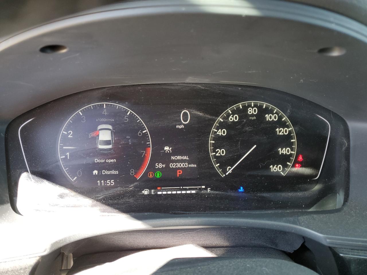 2022 HONDA CIVIC SPORT VIN:2HGFE2F55NH584815