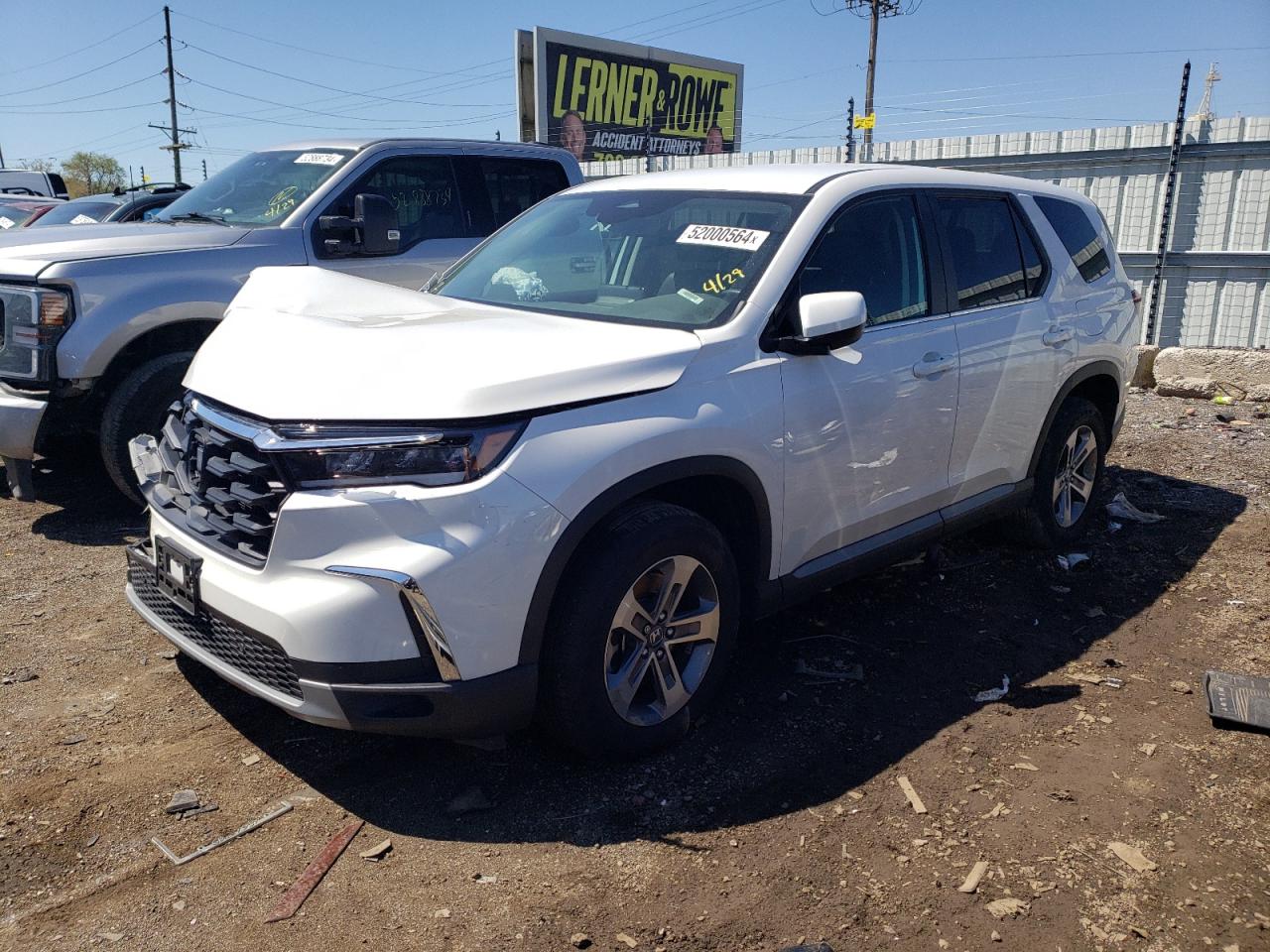 2023 HONDA PILOT EXL VIN:5FNYG1H49PB003700