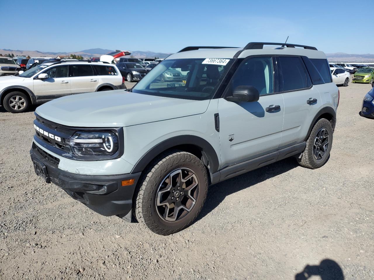 2022 FORD BRONCO SPORT BIG BEND VIN:3FMCR9B62NRD27494