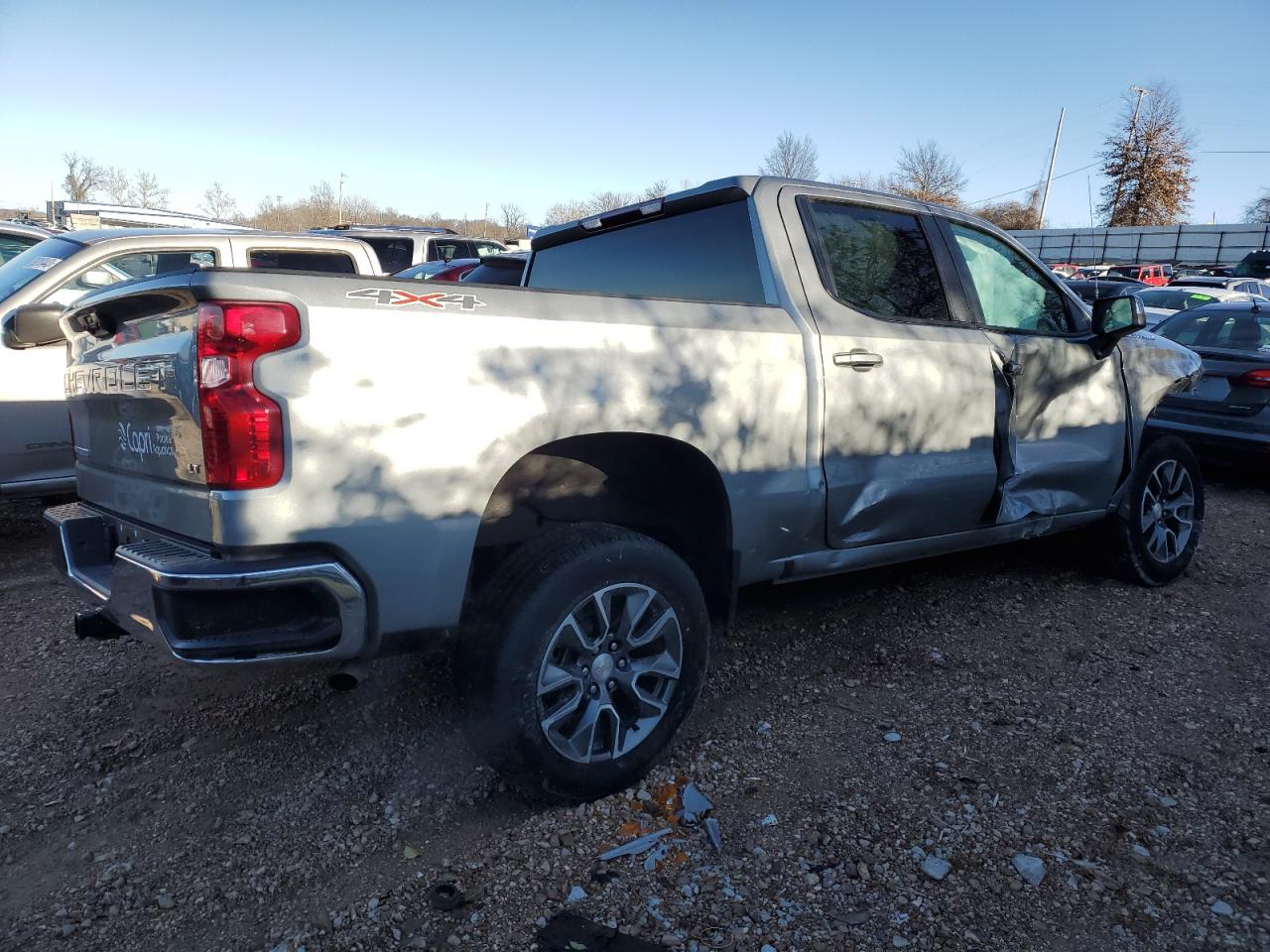 2023 CHEVROLET SILVERADO K1500 LT VIN:2GCUDDED3P1145587