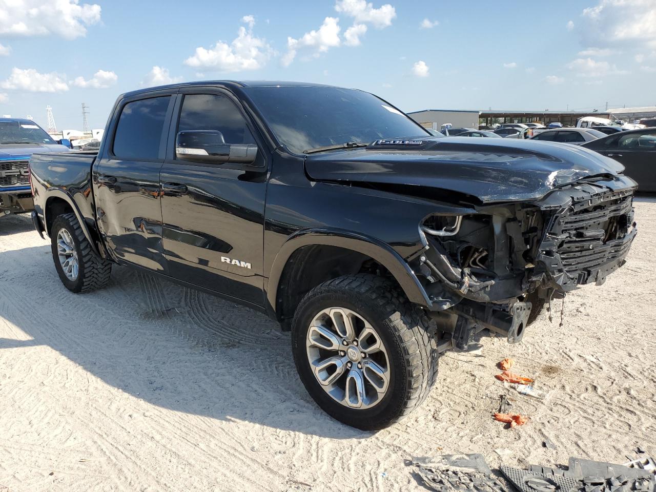 2022 RAM 1500 LARAMIE VIN:1C6RREJT7NN173387