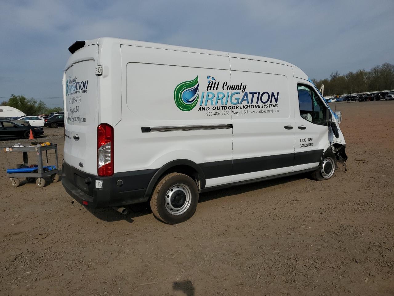 2023 FORD TRANSIT T-250 VIN:1FTBR1C86PKA83003