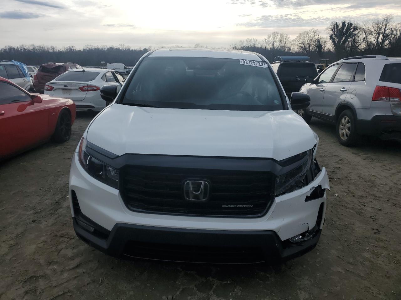 2022 HONDA RIDGELINE BLACK EDITION VIN:5FPYK3F85NB002760
