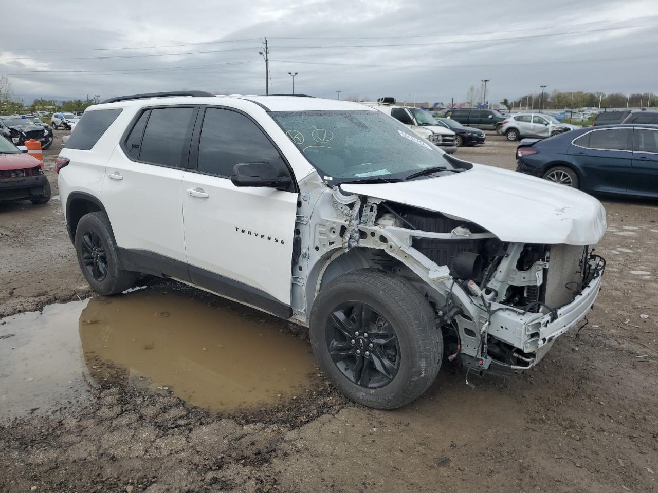 2022 CHEVROLET TRAVERSE LS VIN:1GNERFKW0NJ140378