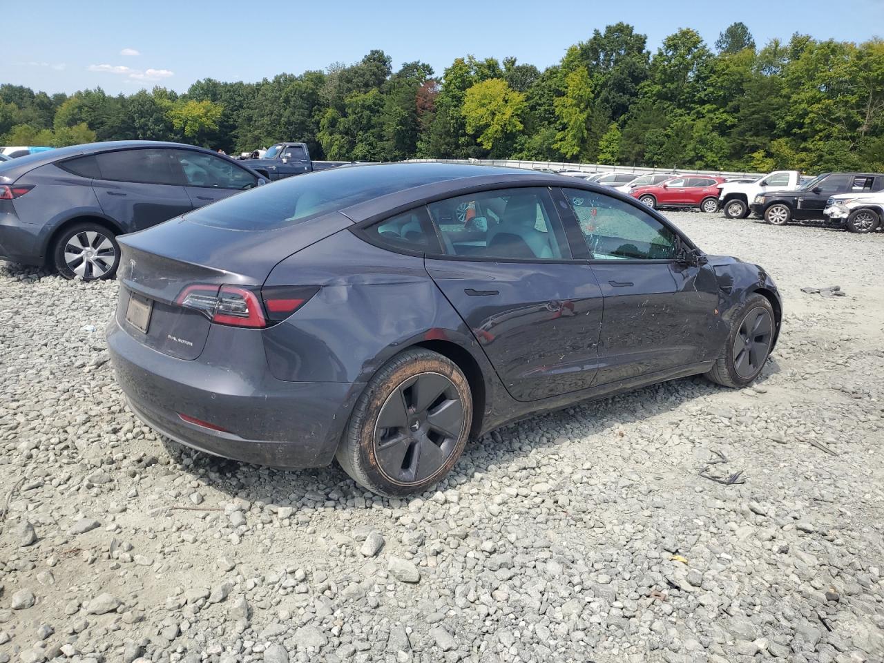 2022 TESLA MODEL 3  VIN:5YJ3E1EB4NF180395