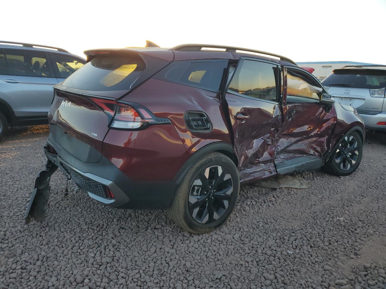 2023 KIA SPORTAGE X LINE VIN:KNDPYDAH2P7027091