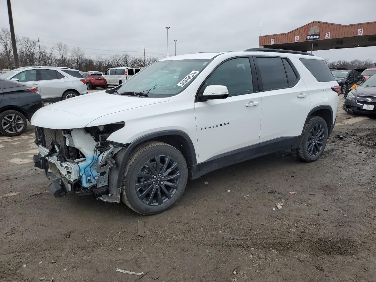 2023 CHEVROLET TRAVERSE RS VIN:1GNEVJKW3PJ176504