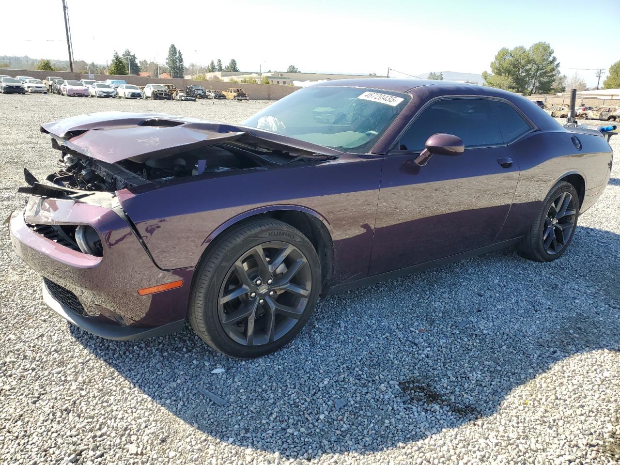 2022 DODGE CHALLENGER SXT VIN:2C3CDZAG4NH151688
