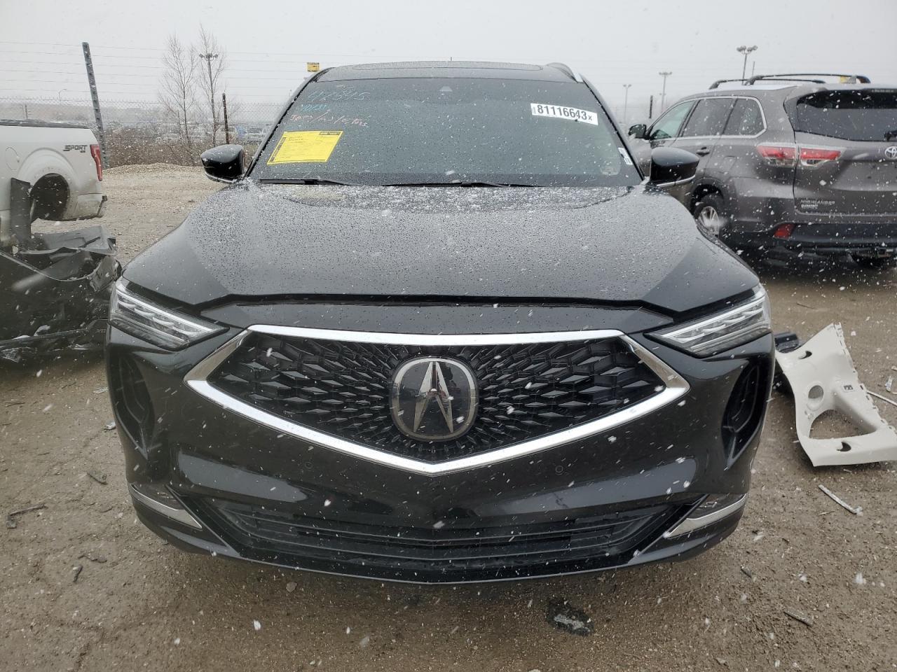 2023 ACURA MDX ADVANCE VIN:5J8YE1H88PL031155