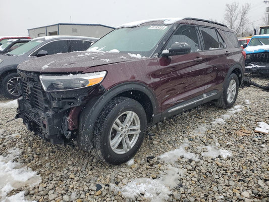 2022 FORD EXPLORER XLT VIN:1FMSK8DH2NGA91560