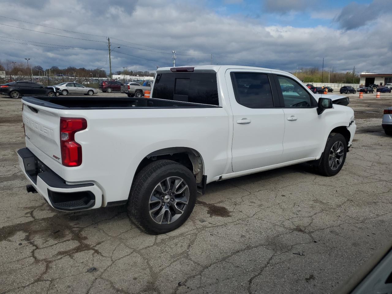 2022 CHEVROLET SILVERADO LTD K1500 RST VIN:3GCUYEEDXNG107529