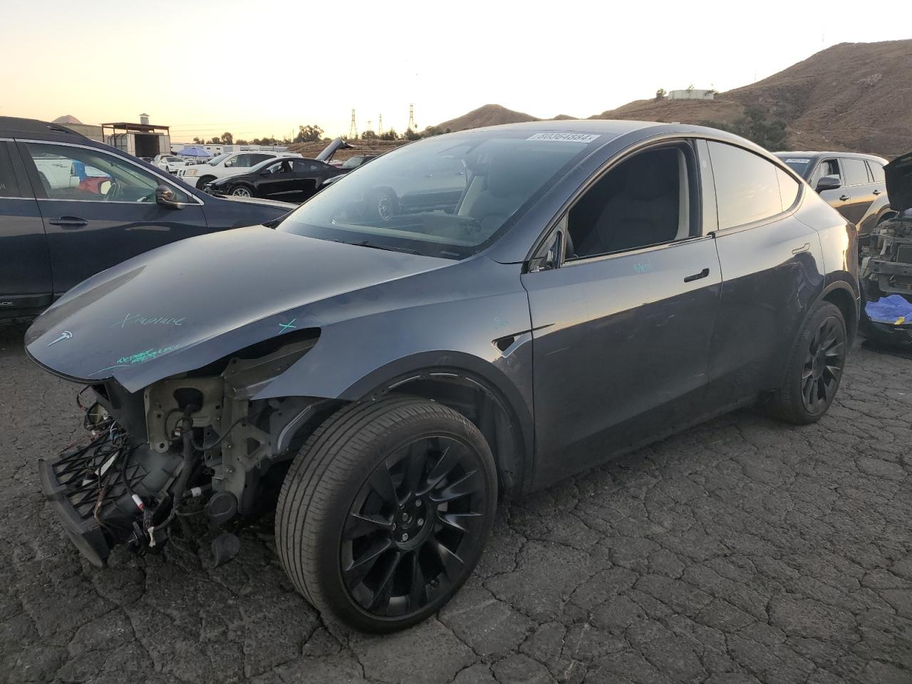 2023 TESLA MODEL Y  VIN:7SAYGAEE8PF980052