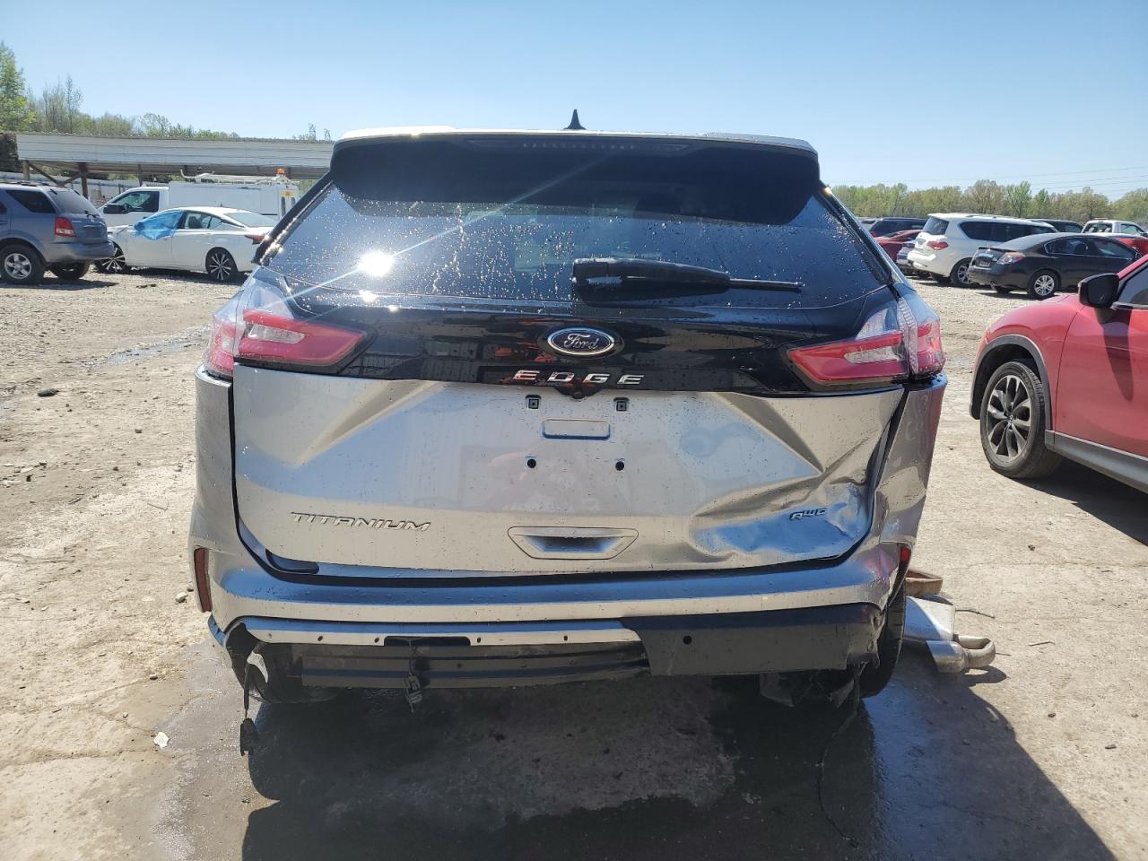 2022 FORD EDGE TITANIUM VIN:2FMPK4K98NBA42199