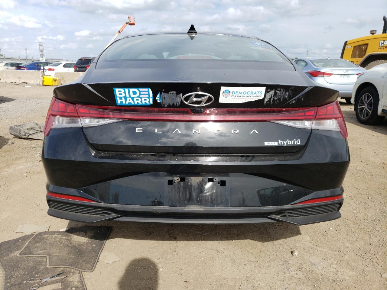 2022 HYUNDAI ELANTRA BLUE VIN:KMHLM4AJ4NU015015