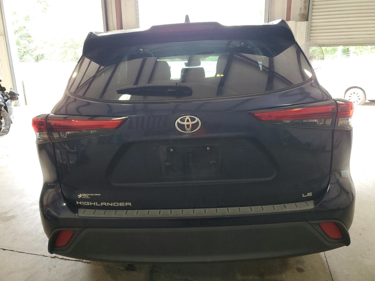 2022 TOYOTA HIGHLANDER L VIN:5TDZZRAH5NS104624