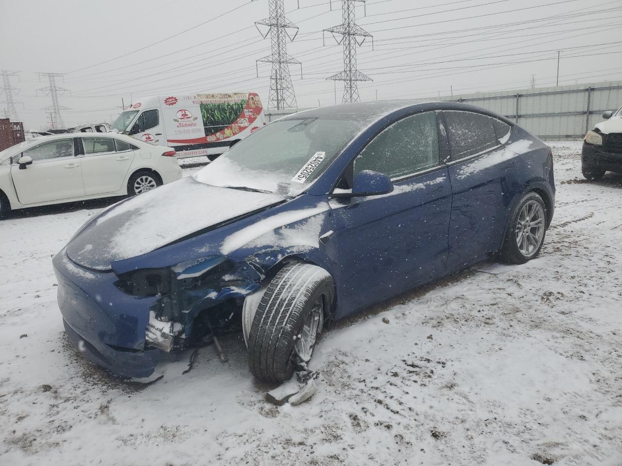 2023 TESLA MODEL Y  VIN:7SAYGDEE1PF747812