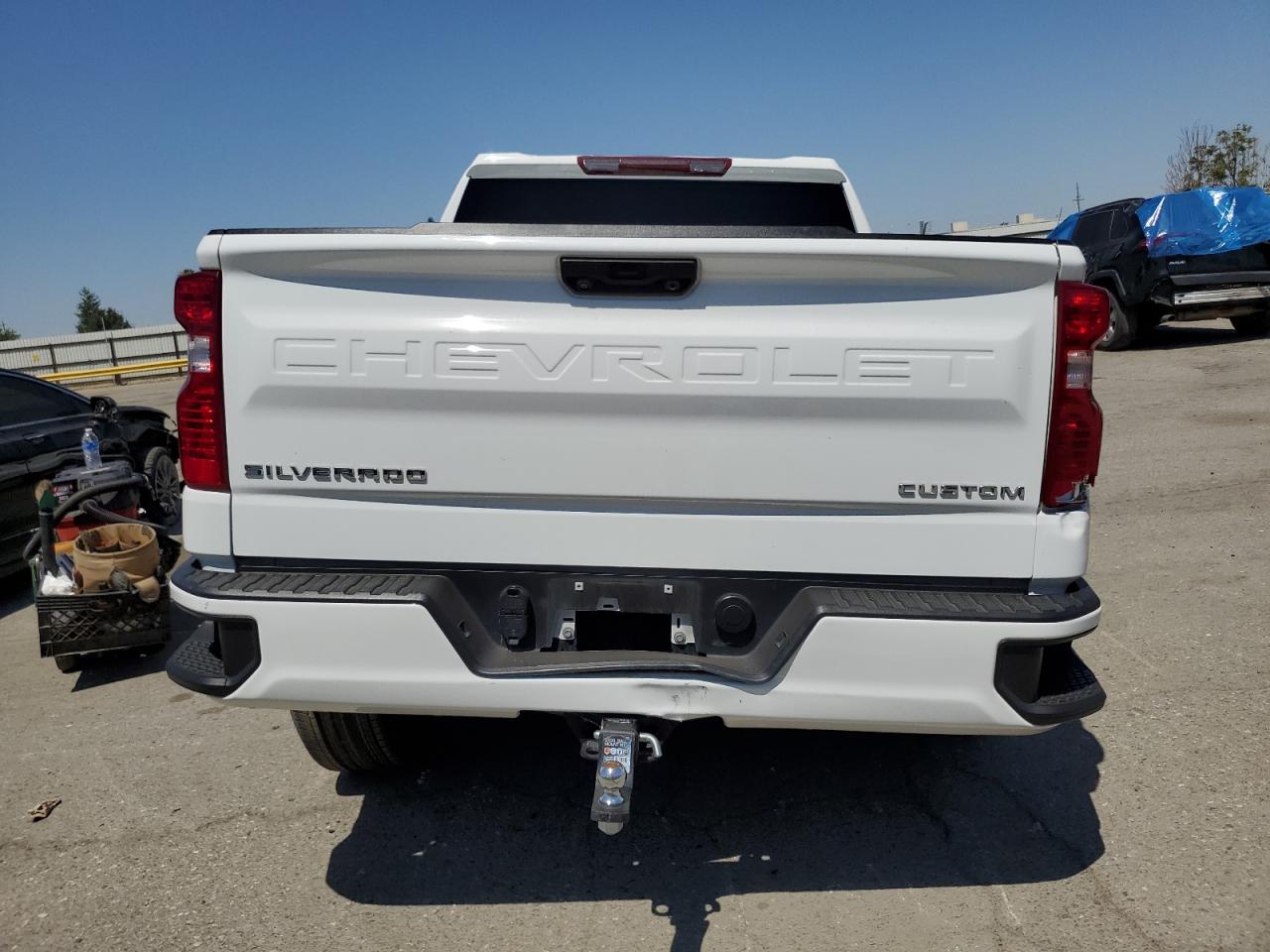 2022 CHEVROLET SILVERADO C1500 CUSTOM VIN:3GCPABEK4NG512591