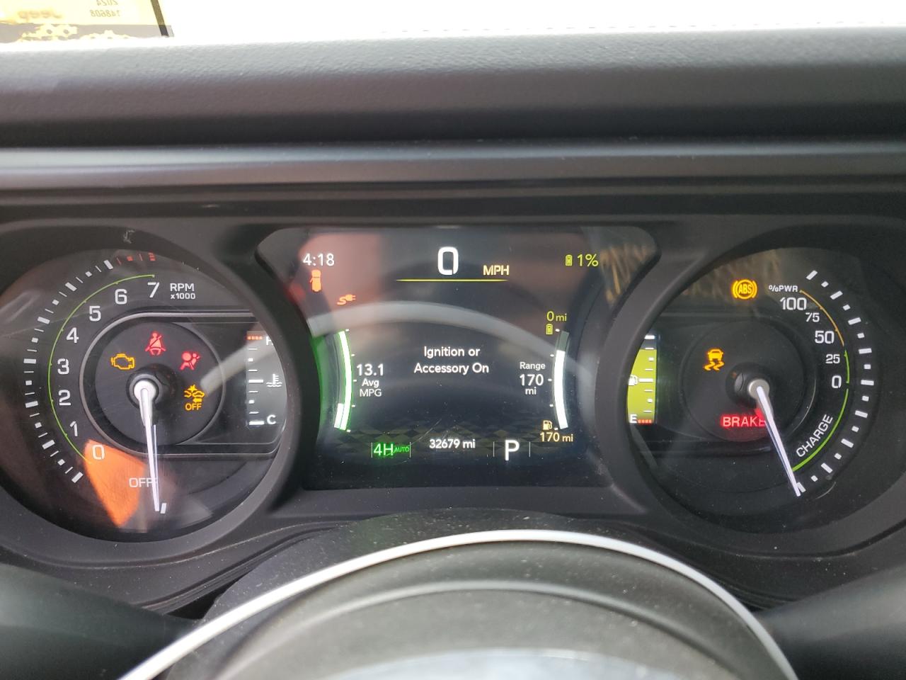 2024 JEEP WRANGLER SAHARA 4XE VIN:1C4RJXP68RW148608