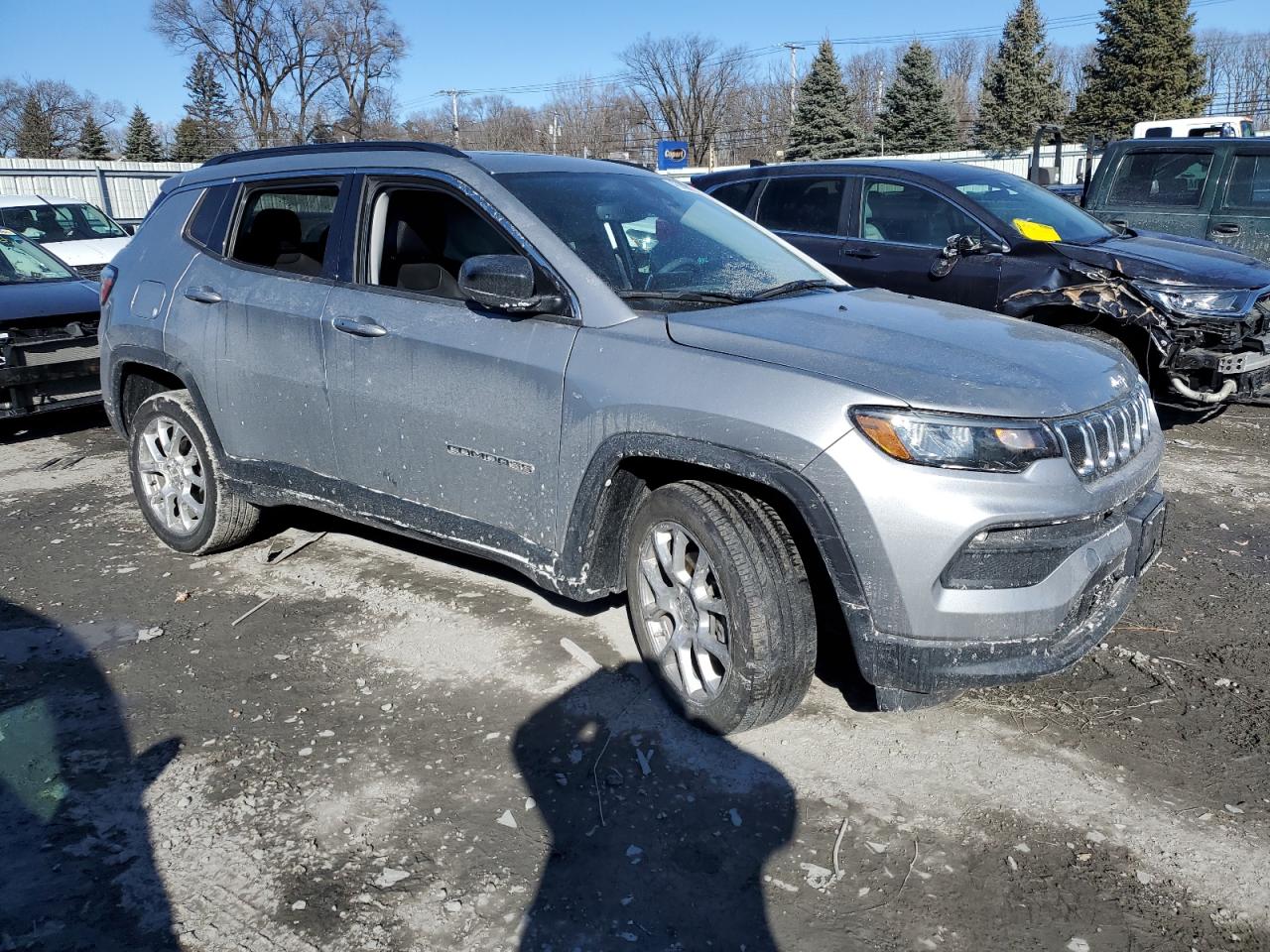 2022 JEEP COMPASS LATITUDE LUX VIN:3C4NJDFBXNT212188