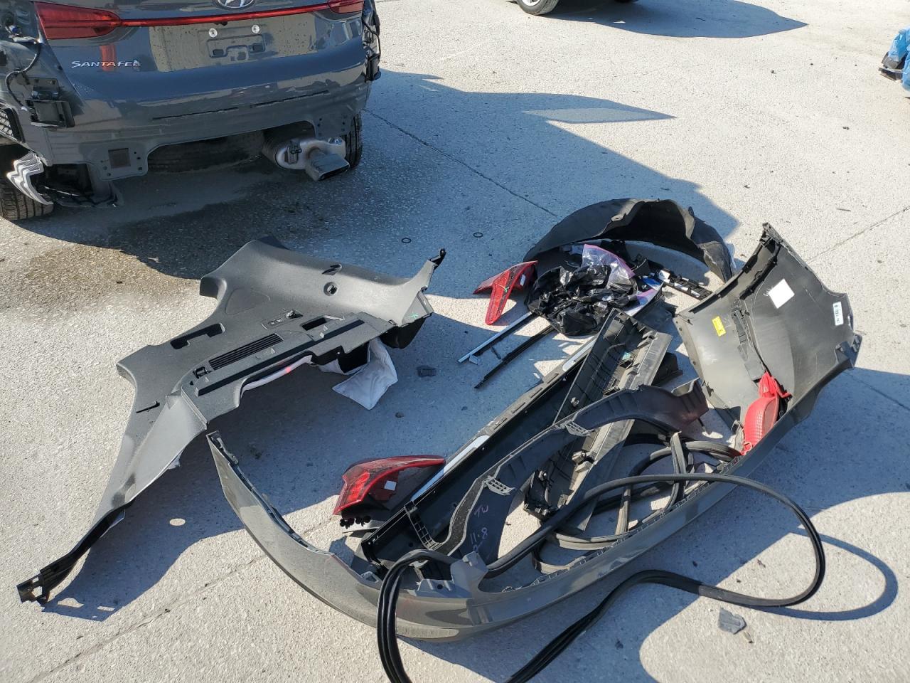 2022 HYUNDAI SANTA FE SEL VIN:5NMS64AJ8NH409358