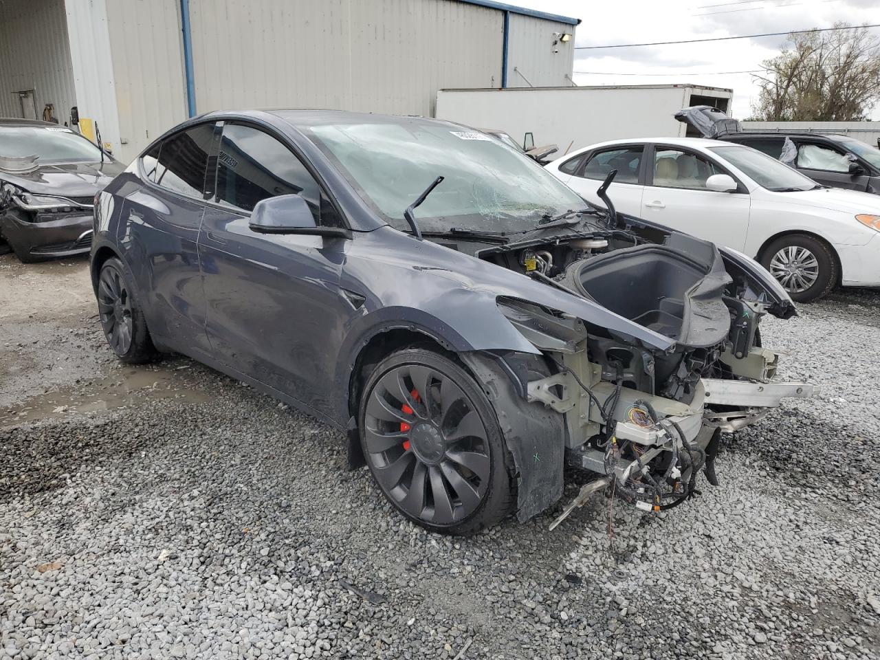 2022 TESLA MODEL Y  VIN:7SAYGDEF5NF376840