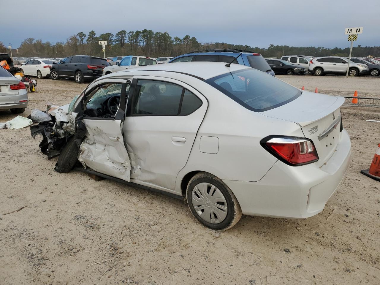 2023 MITSUBISHI MIRAGE G4 ES VIN:ML32FUFJ4PHF01635