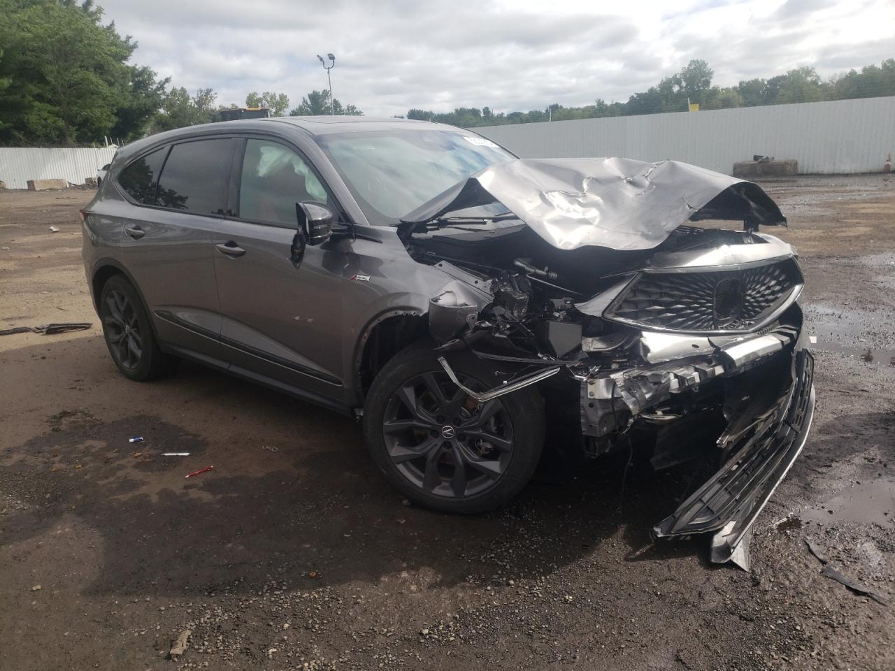 2022 ACURA MDX A-SPEC VIN:5J8YE1H08NL008594