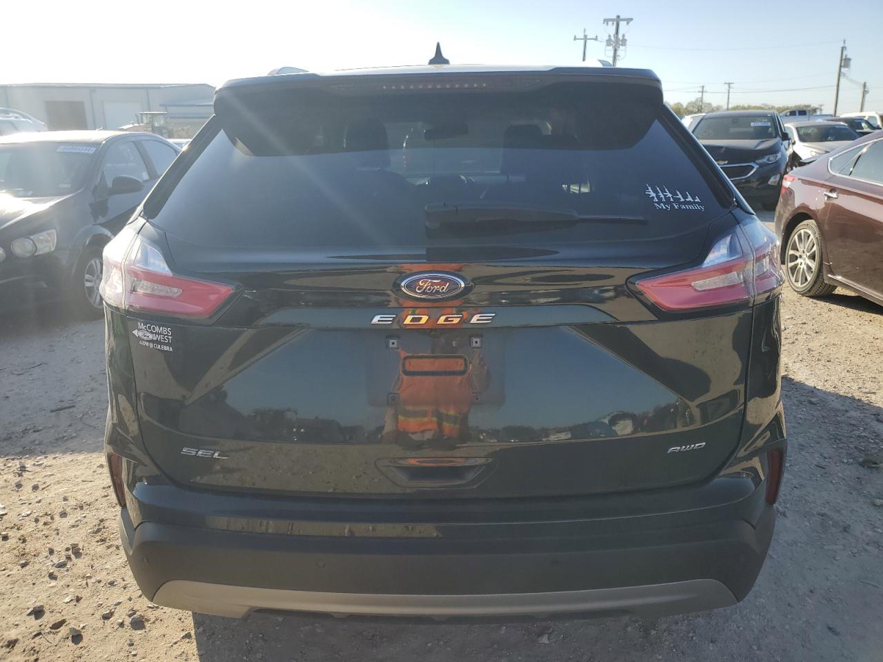2022 FORD EDGE SEL VIN:2FMPK4J93NBA19320
