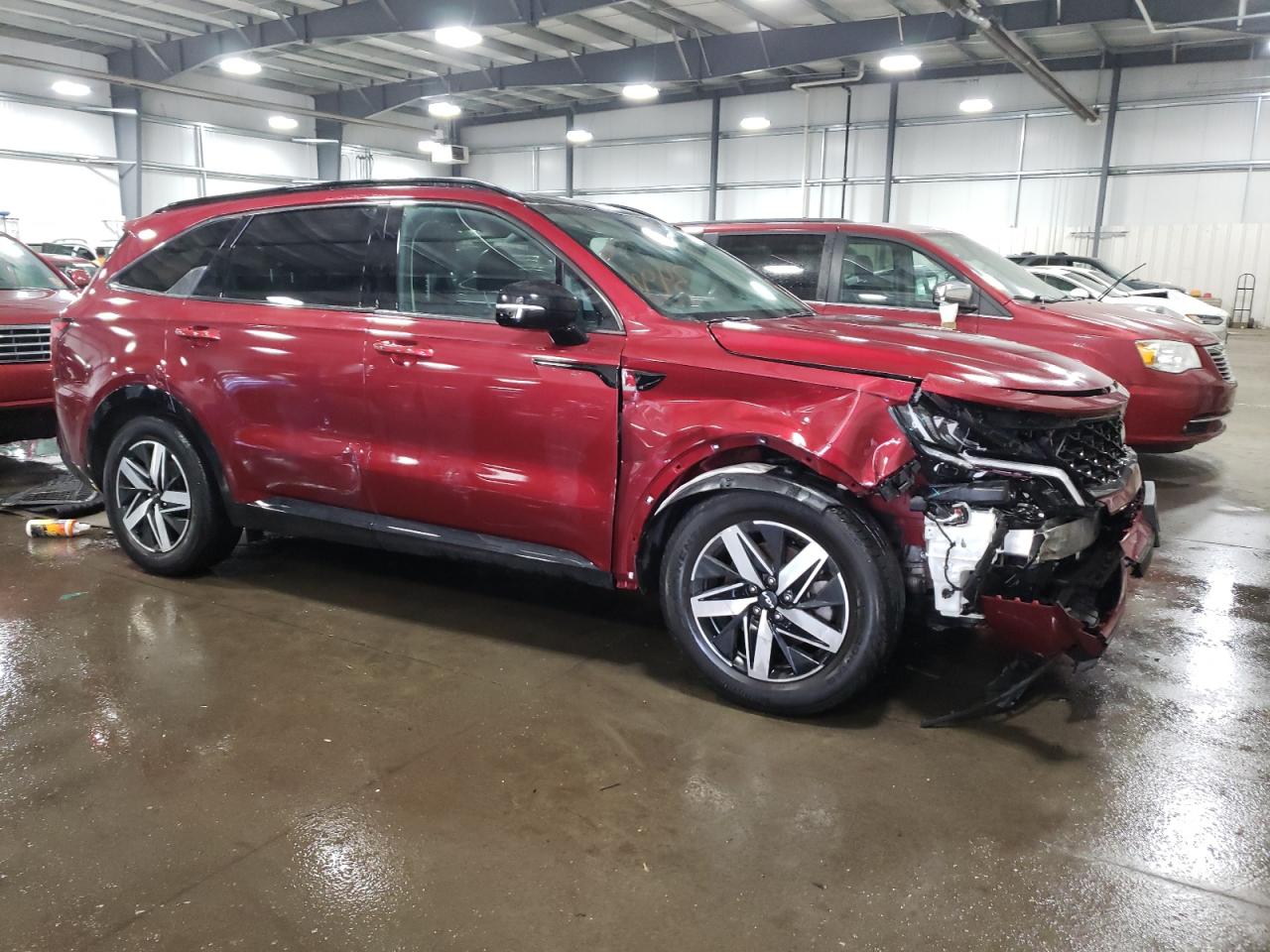 2022 KIA SORENTO S VIN:5XYRL4LC0NG084916