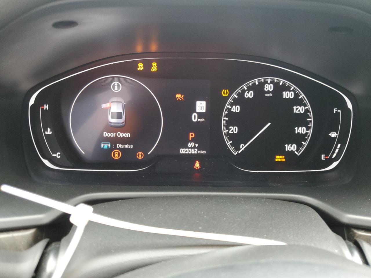 2022 HONDA ACCORD TOURING VIN:1HGCV2F96NA002306