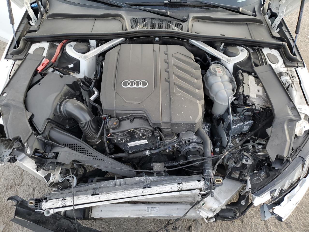 2022 AUDI A4 PREMIUM PLUS 45 VIN:WAUEAAF45NN011215