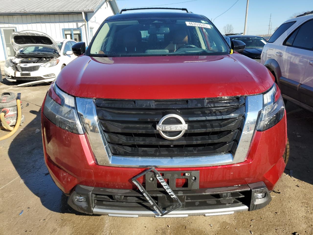 2022 NISSAN PATHFINDER PLATINUM VIN:5N1DR3DK8NC269210