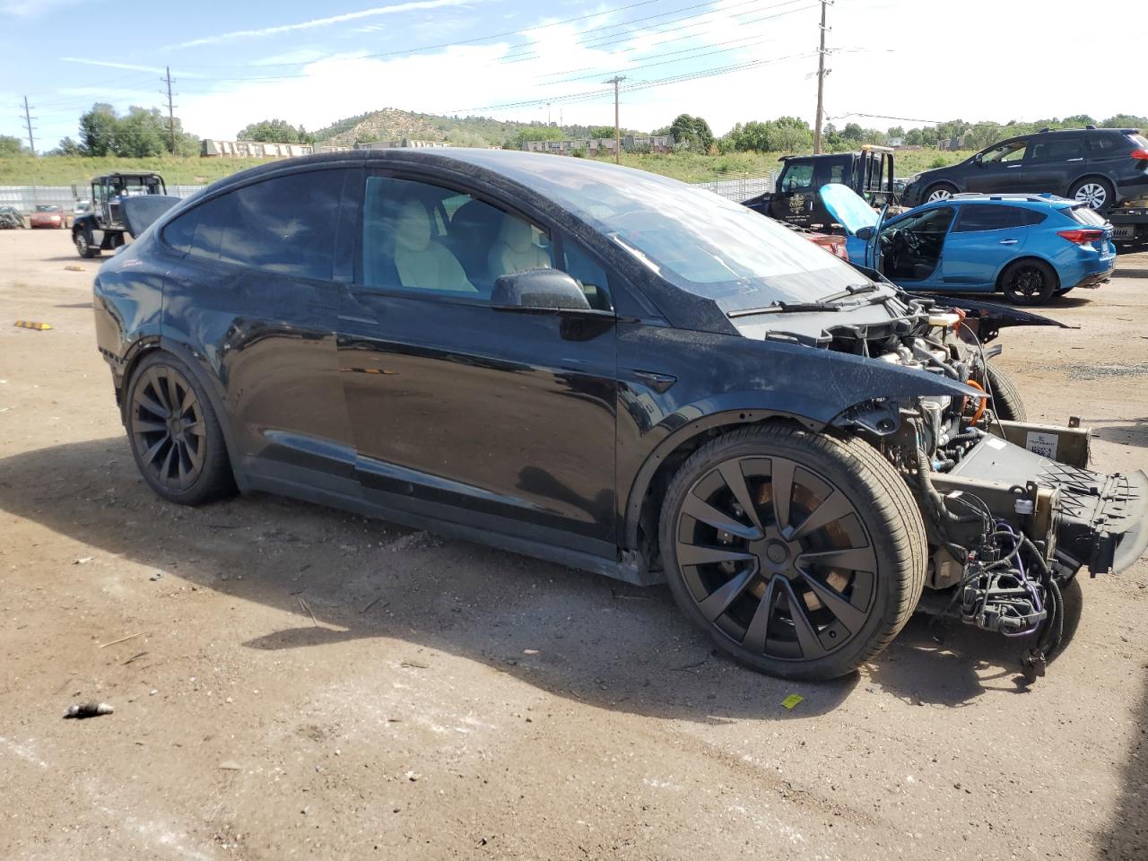 2022 TESLA MODEL X  VIN:7SAXCBE52NF361232