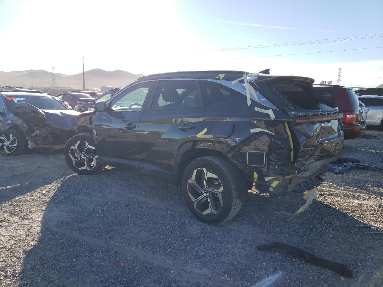 2022 HYUNDAI TUCSON SEL VIN:5NMJCCAE7NH020700