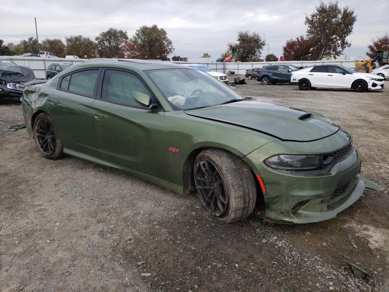 2022 DODGE CHARGER SCAT PACK VIN:2C3CDXGJ0NH224661
