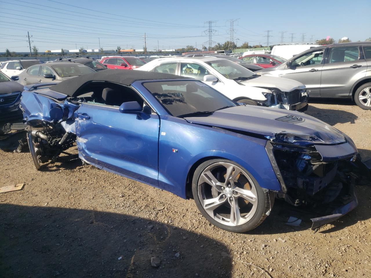 2023 CHEVROLET CAMARO LT1 VIN:1G1FF3D70P0104055