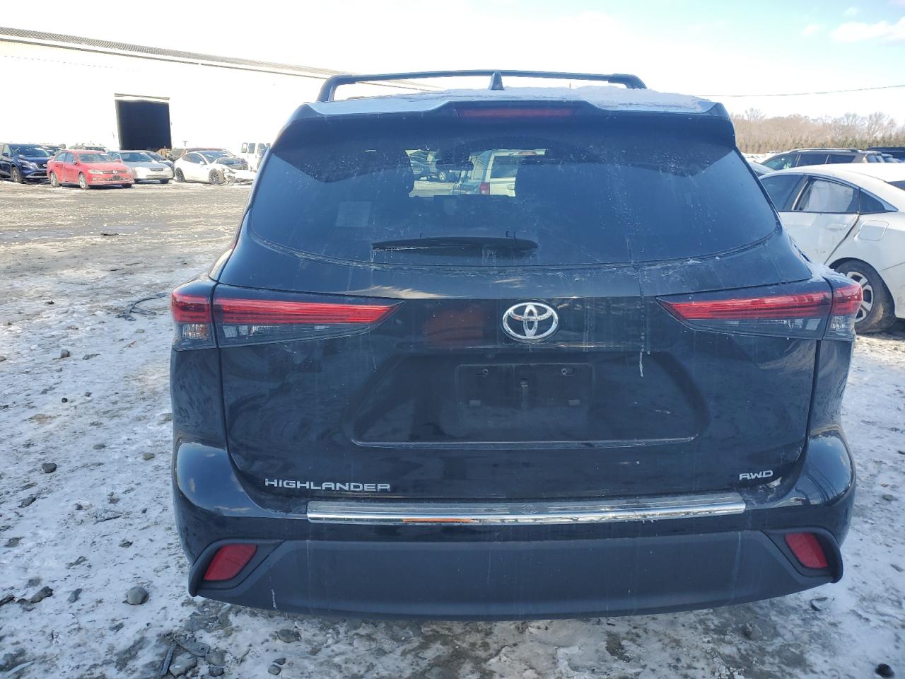 2022 TOYOTA HIGHLANDER L VIN:5TDCZRBH4NS224029