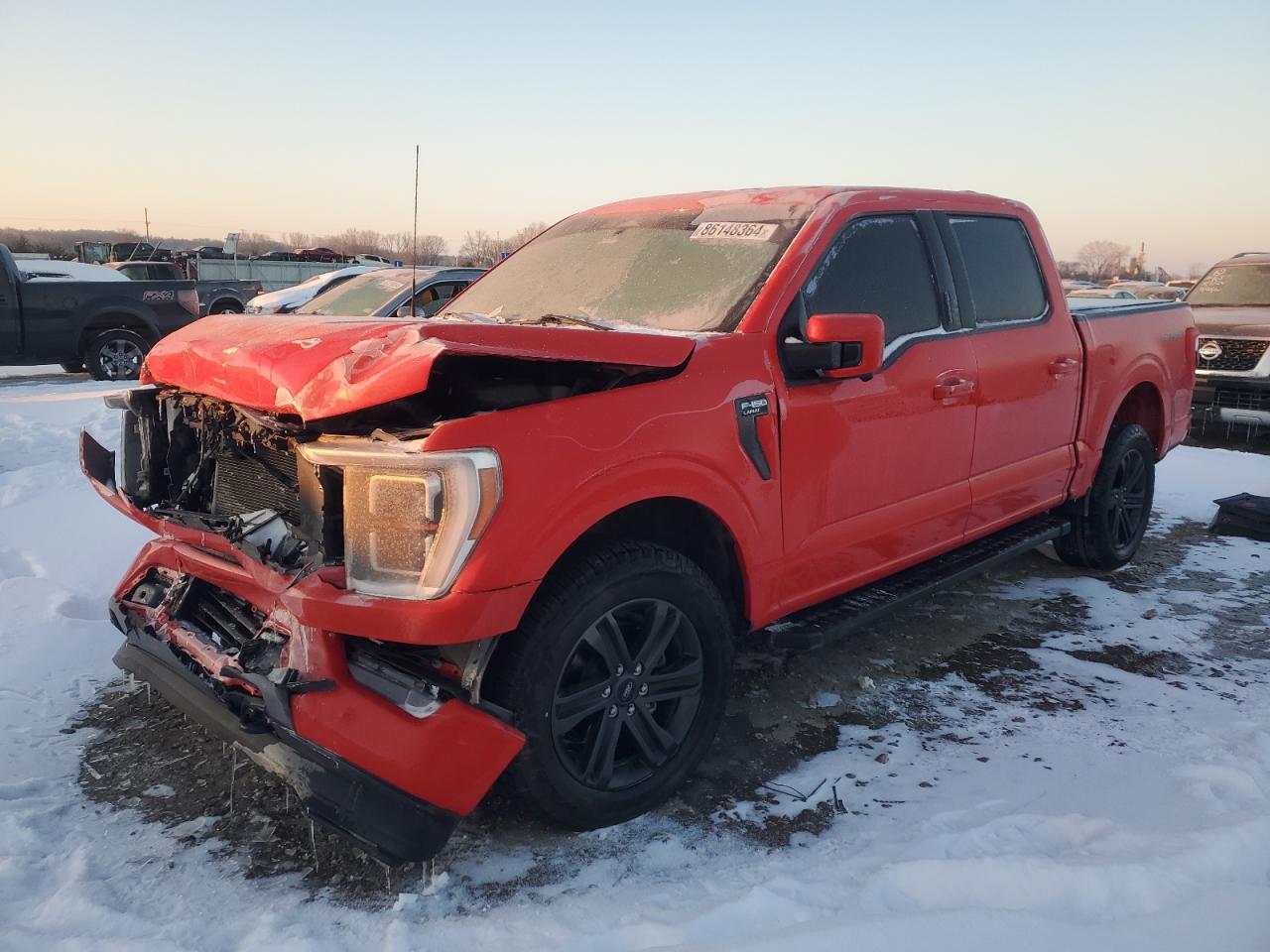 2022 FORD F150 SUPERCREW VIN:1FTFW1E88NKE62752