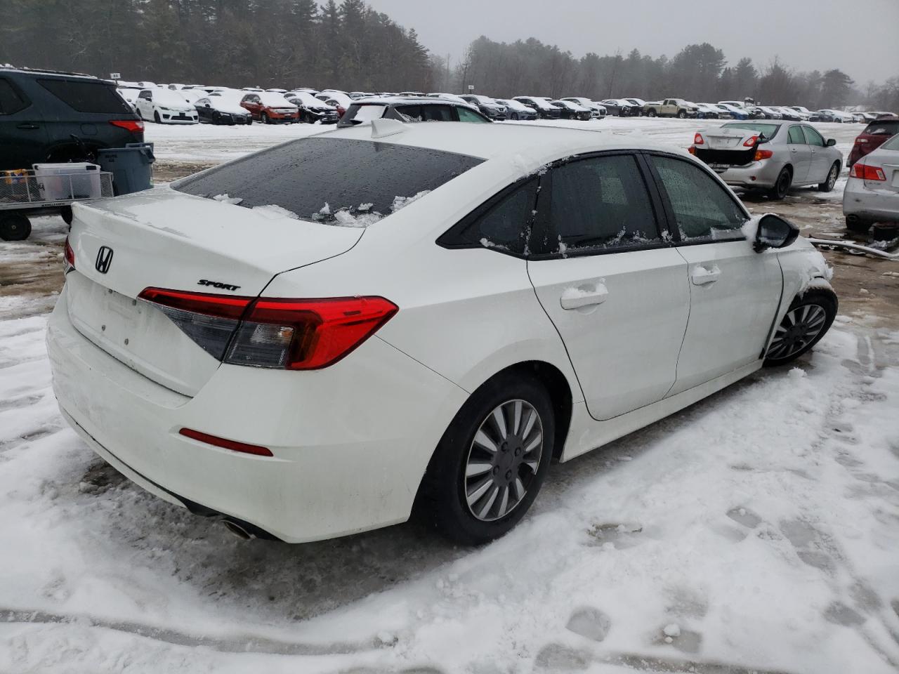 2022 HONDA CIVIC SPORT VIN:2HGFE2F56NH588601