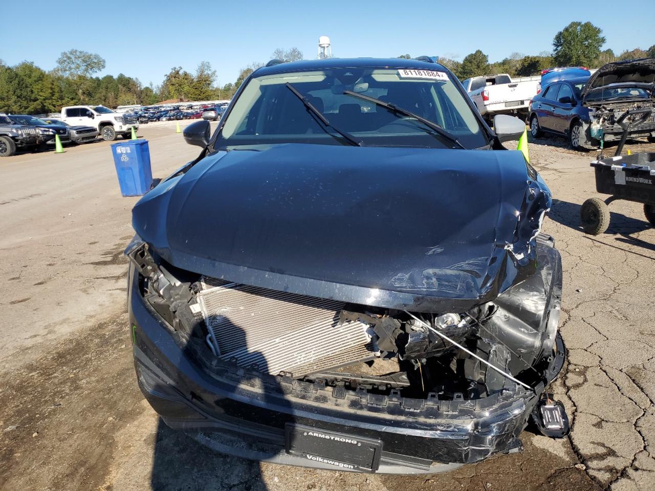 2023 VOLKSWAGEN TIGUAN S VIN:3VVFB7AX2PM058855