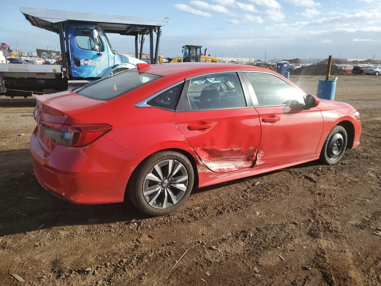 2022 HONDA CIVIC EX VIN:2HGFE1F7XNH318427