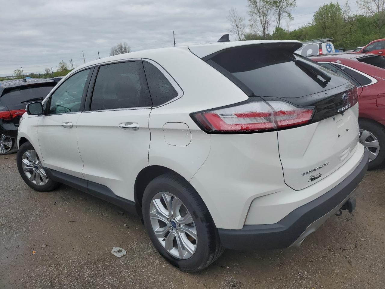 2022 FORD EDGE TITANIUM VIN:2FMPK4K91NBA00487
