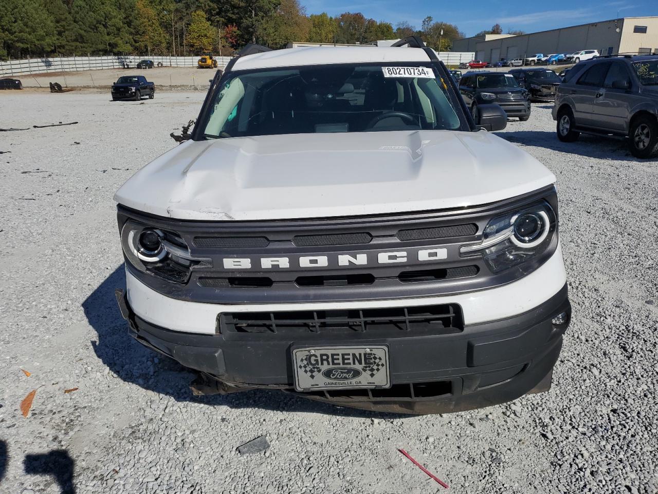 2022 FORD BRONCO SPORT BIG BEND VIN:3FMCR9B62NRE00654