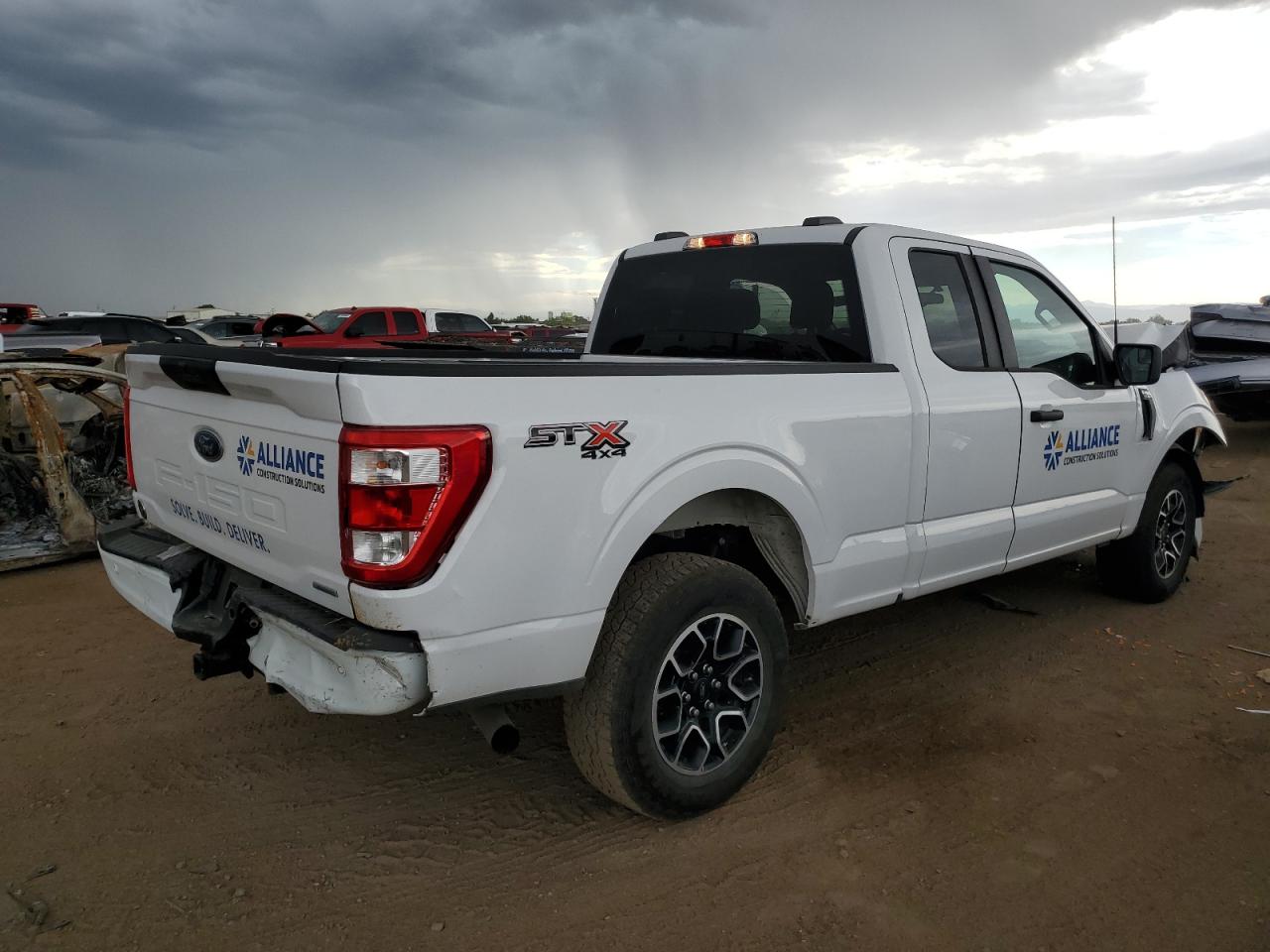 2022 FORD F150 SUPER CAB VIN:1FTFX1E84NKE39174