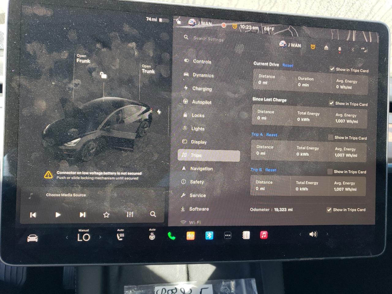 2023 TESLA MODEL 3  VIN:5YJ3E1EA1PF484195