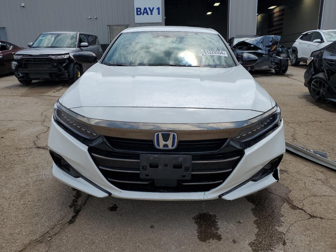 2022 HONDA ACCORD HYBRID SPORT VIN:1HGCV3F20NA014508