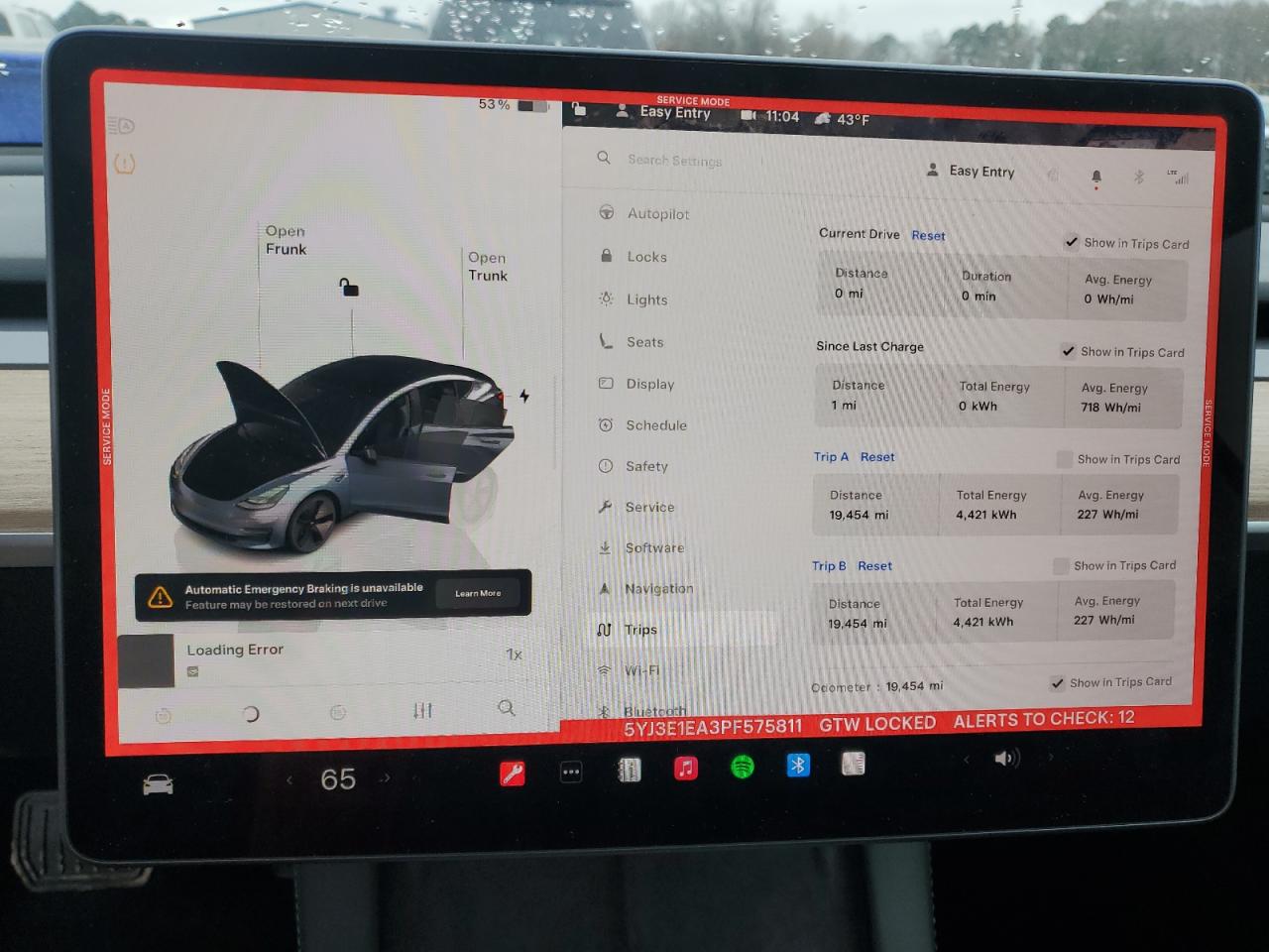 2023 TESLA MODEL 3  VIN:5YJ3E1EA3PF575811