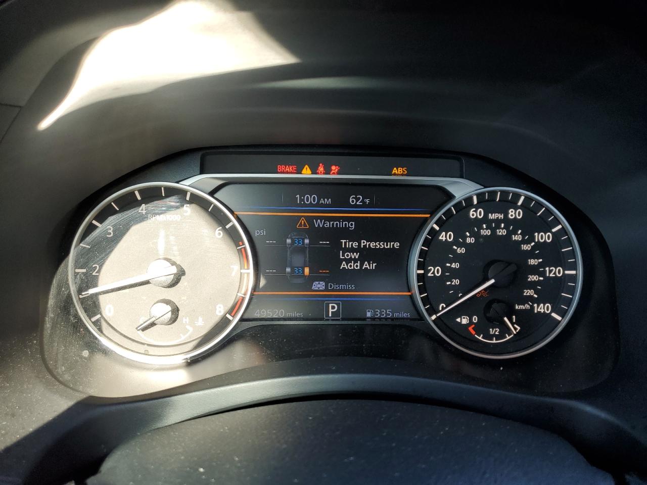 2022 NISSAN ALTIMA SR VIN:1N4BL4CV0NN316237
