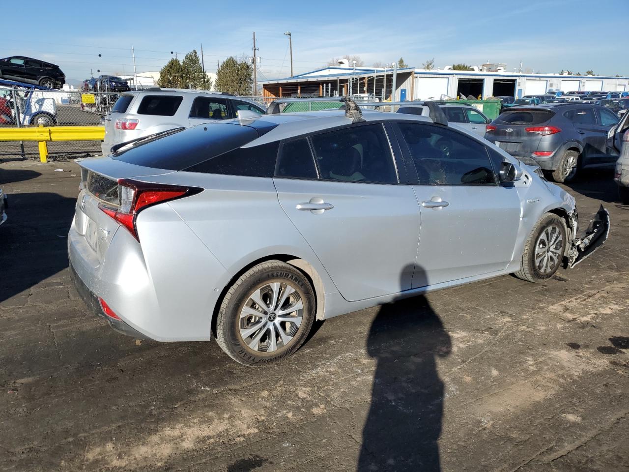 2022 TOYOTA PRIUS LE VIN:JTDL9MFU6N3037483